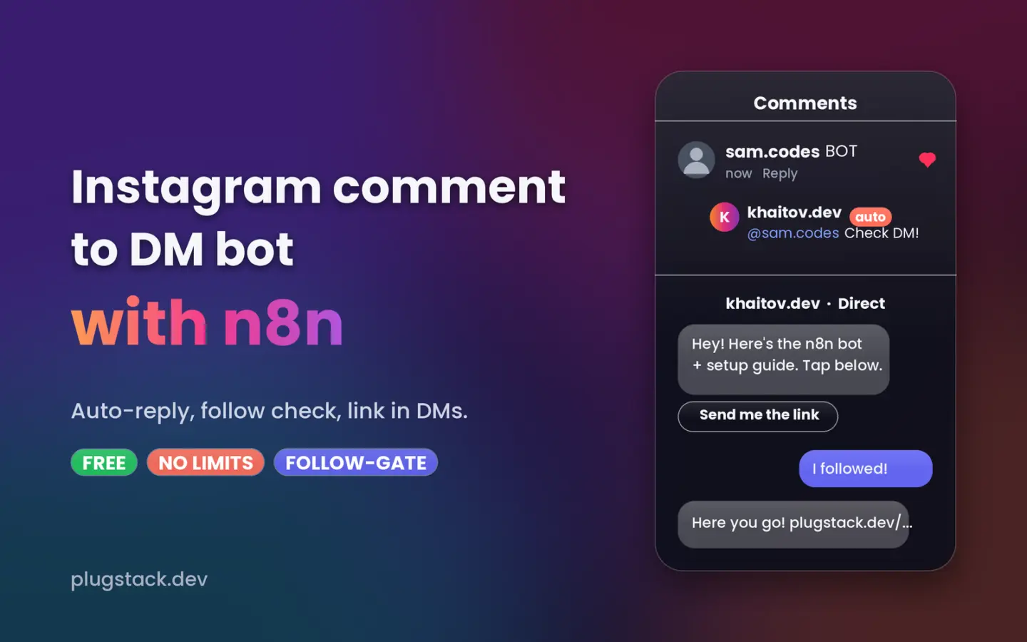 instagram comment to dm