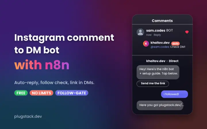 instagram comment to dm